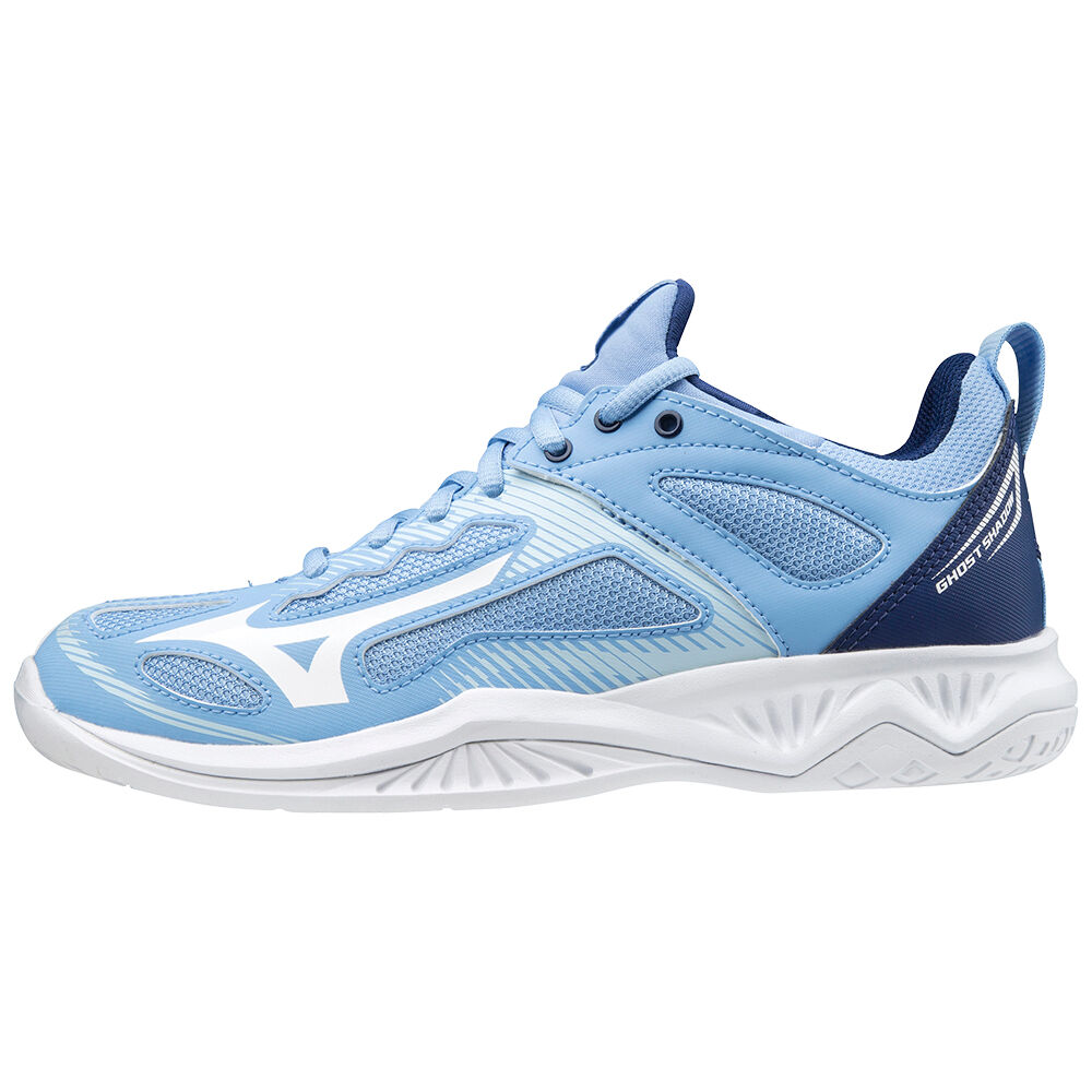 Mizuno Women's Ghost Shadow Handball Shoes Blue/White (X1GB198029-EZK)